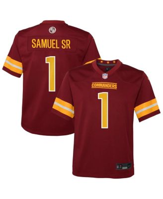 Nike - Big Boys and Girls Deebo Samuel Sr Burgundy Washington Commanders Team Game Jersey