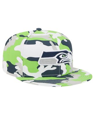 Men's Neon Green/College Navy Seattle Seahawks 59FIFTY Fitted Hat