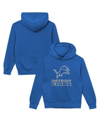 Outerstuff - Toddler Blue Detroit Lions Back to Basics Hoodie