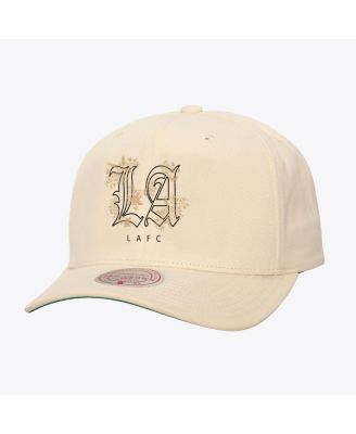 Mitchell & Ness - Men's and Women's Cream LAFC Playmaker Pro Pinch Snapback Hat
