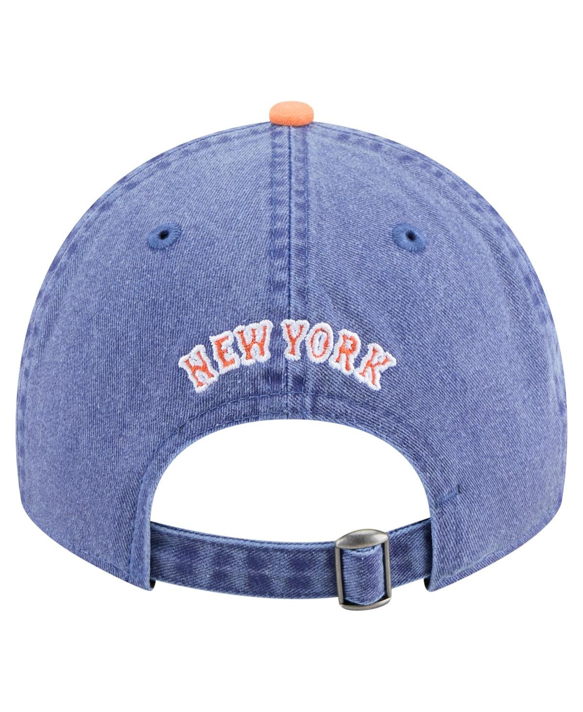 New Era Men's Blue/Orange New York Mets Select 9TWENTY Adjustable Hat