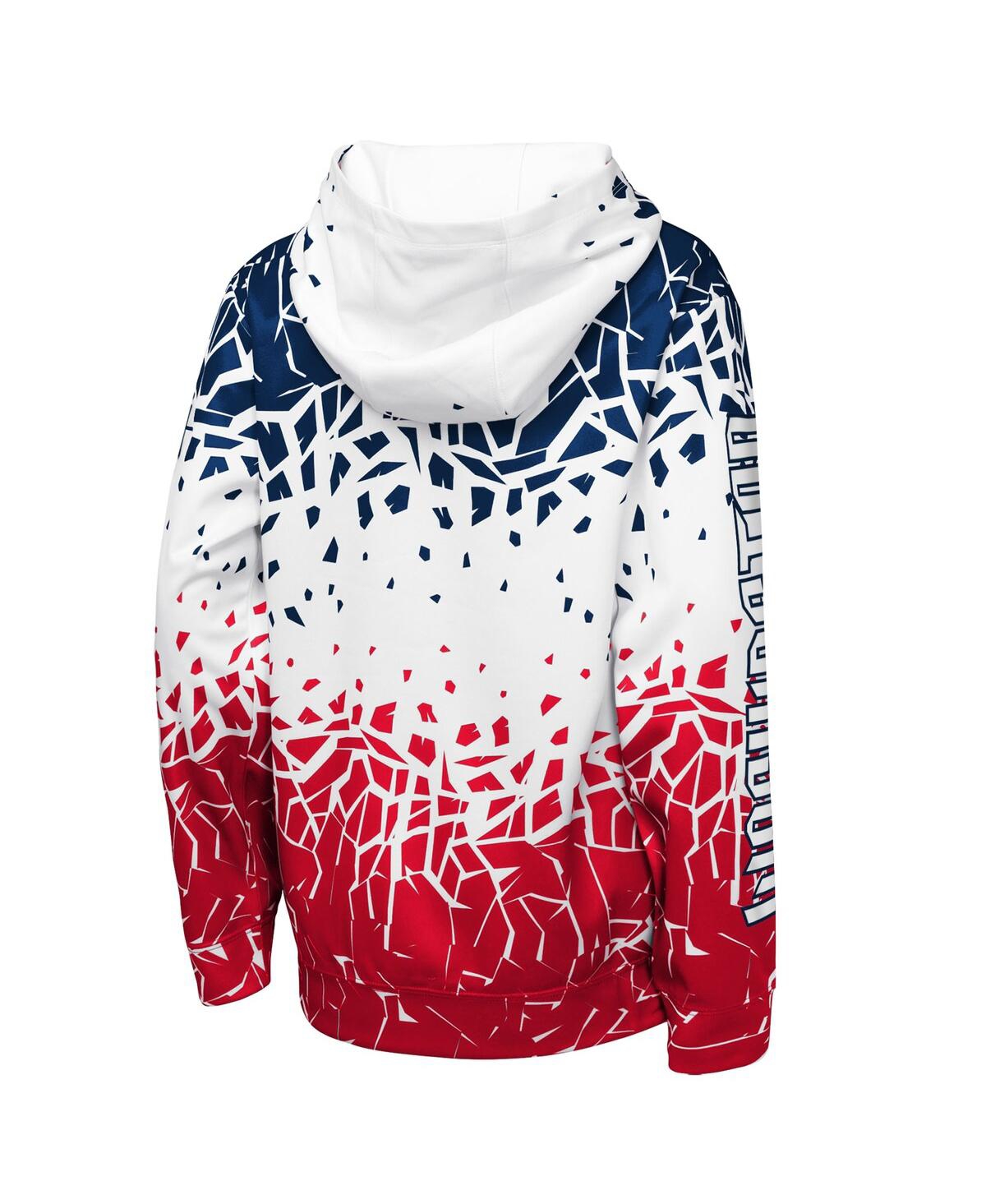 Outerstuff Big Boys And Girls Navy Washington Capitals Frozen Frenzy Hoodie In Blue