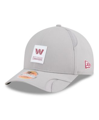 New Era - Men's Gray Washington Commanders 2025 Sideline M-Crown 9FORTY Adjustable Hat