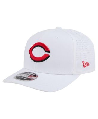 New Era - Men's White Cincinnati Reds COOLERA 9SEVENTY Adjustable Hat
