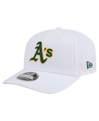 New Era - Men's White Athletics COOLERA 9SEVENTY Adjustable Hat
