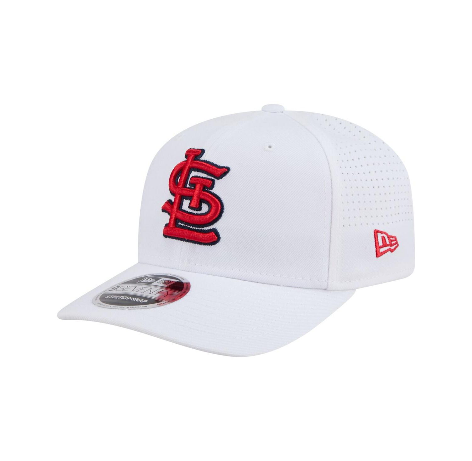 Men's White St. Louis Cardinals COOLERA 9SEVENTY Adjustable Hat