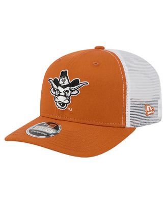 New Era - Men's Texas Orange Texas Longhorns Team 9SEVENTY COOLERA Trucker Adjustable Hat
