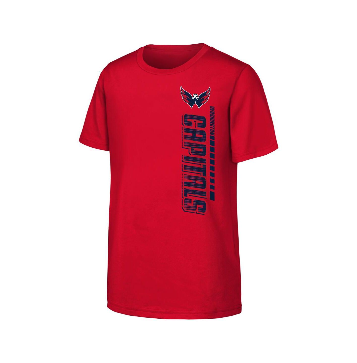 Детская футболка Outerstuff Red Washington Capitals Atmosphere — фото 3