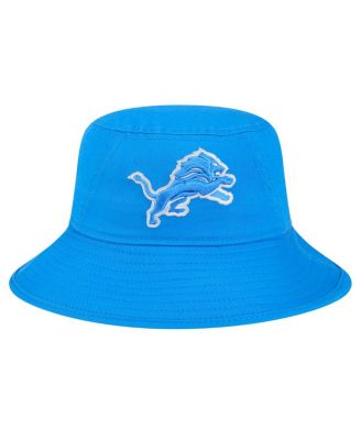 Men's Blue Detroit Lions Main Bucket Hat