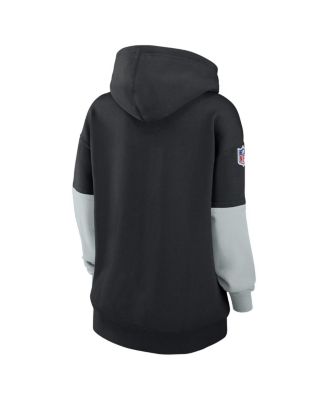 Women's Black Las Vegas Raiders Sideline Essential Hoodie