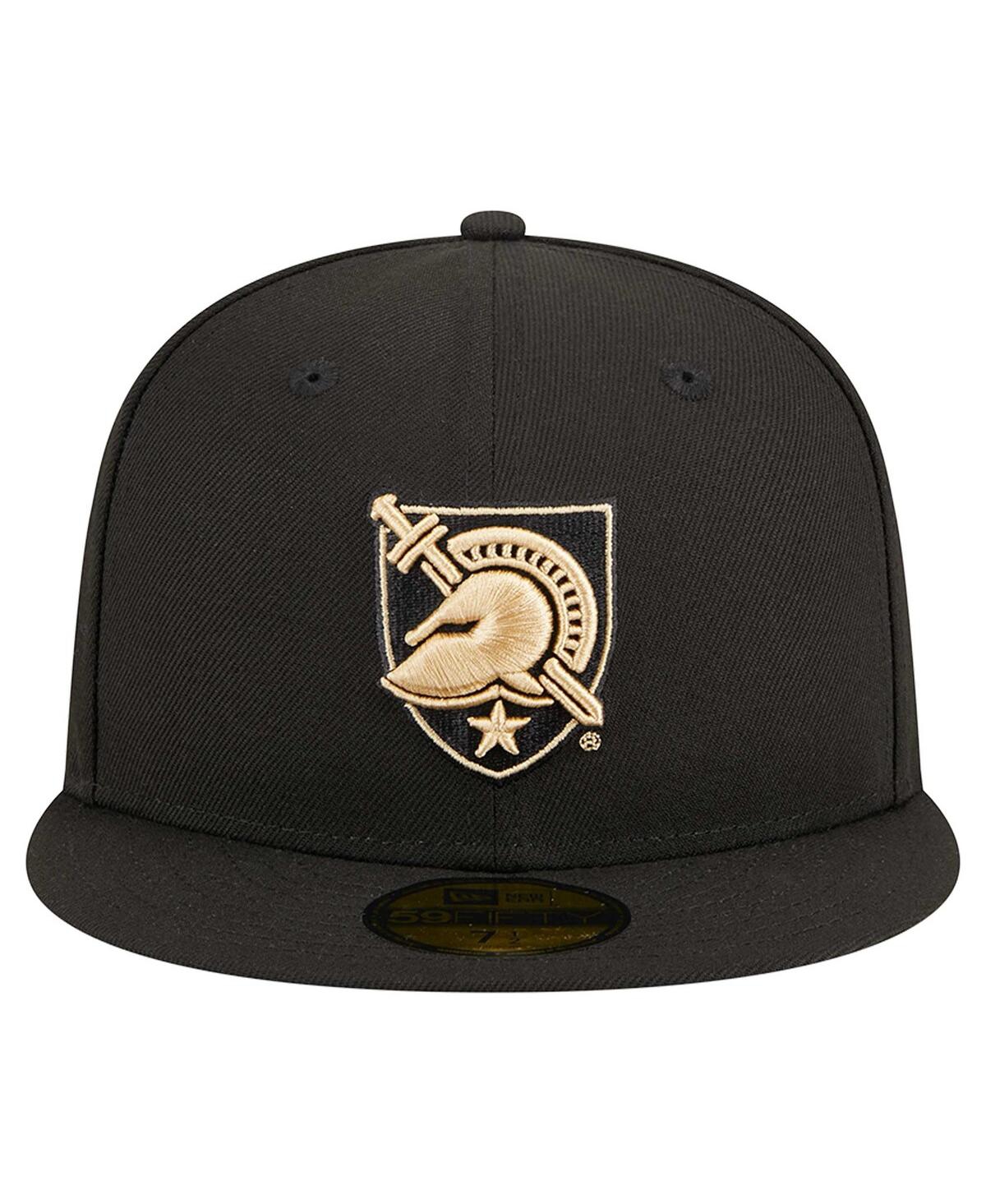 New Era Men's Black Army Knights 59FIFTY Fitted Hat