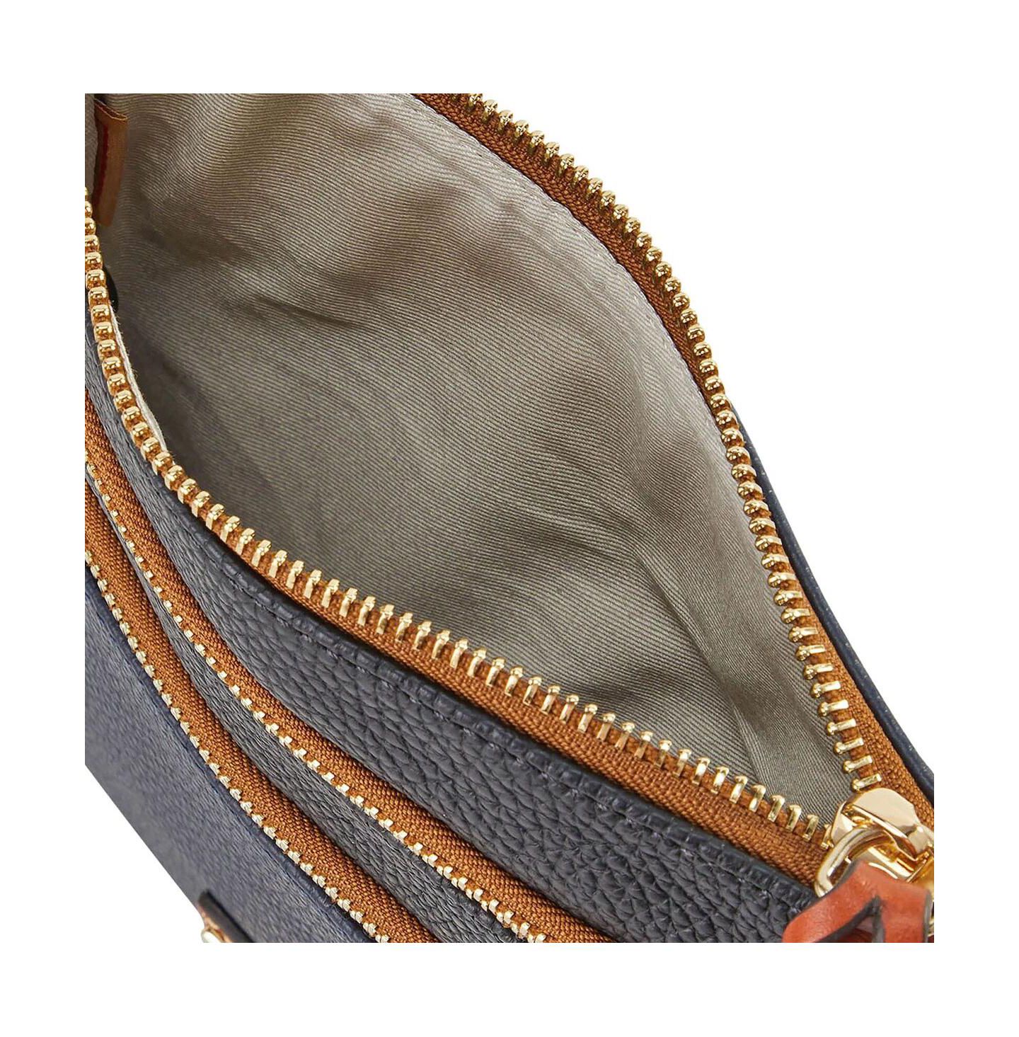 Женская сумка Dooney & Bourke Dallas Cowboys Team Logo Halftime Triple Zip Crossbody — фото 2
