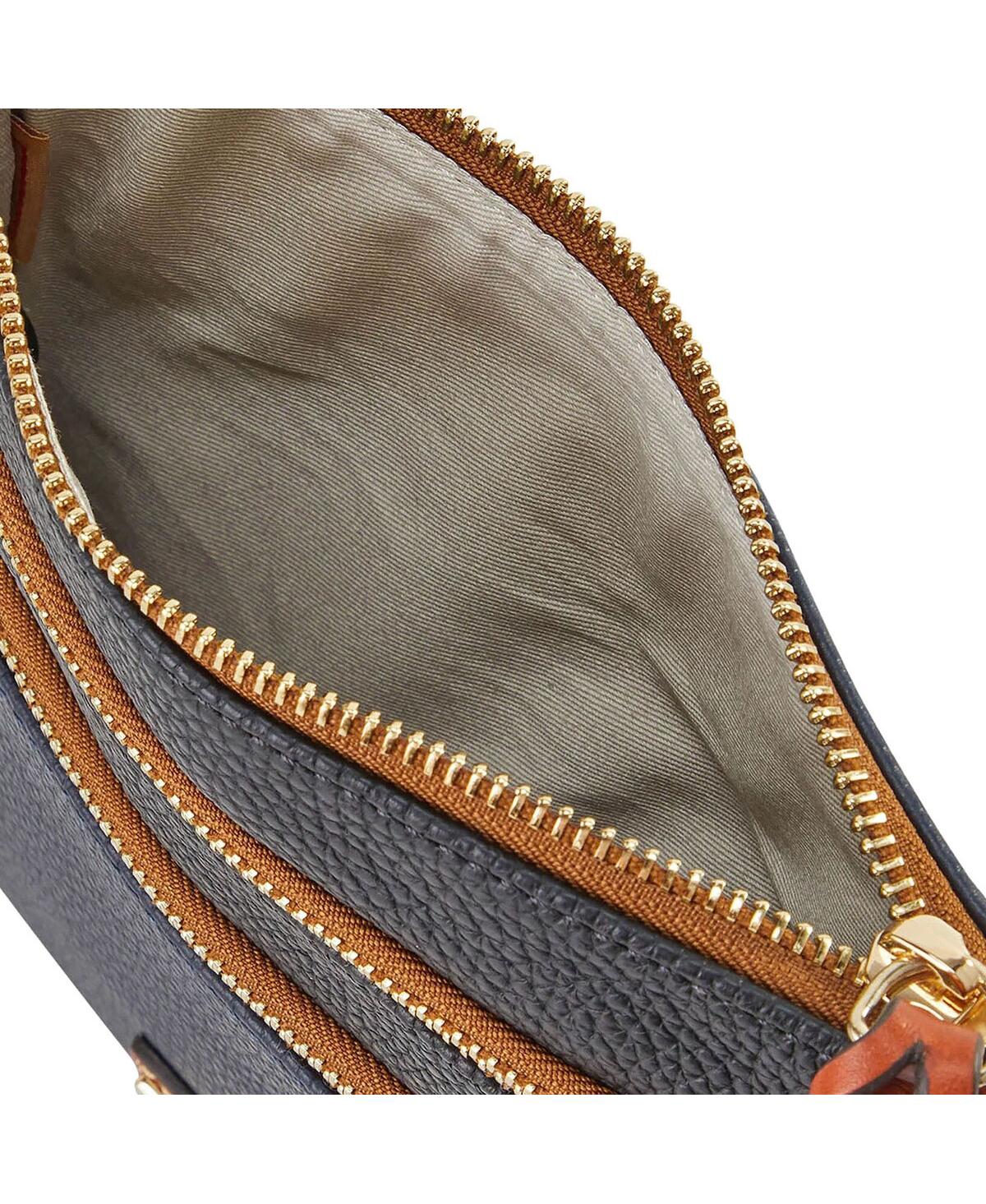 Dooney & Bourke Dallas Cowboys Team Logo Halftime Triple Zip Crossbody Bag