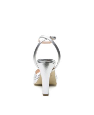 Women's Silver Marilyn Customizable Platform