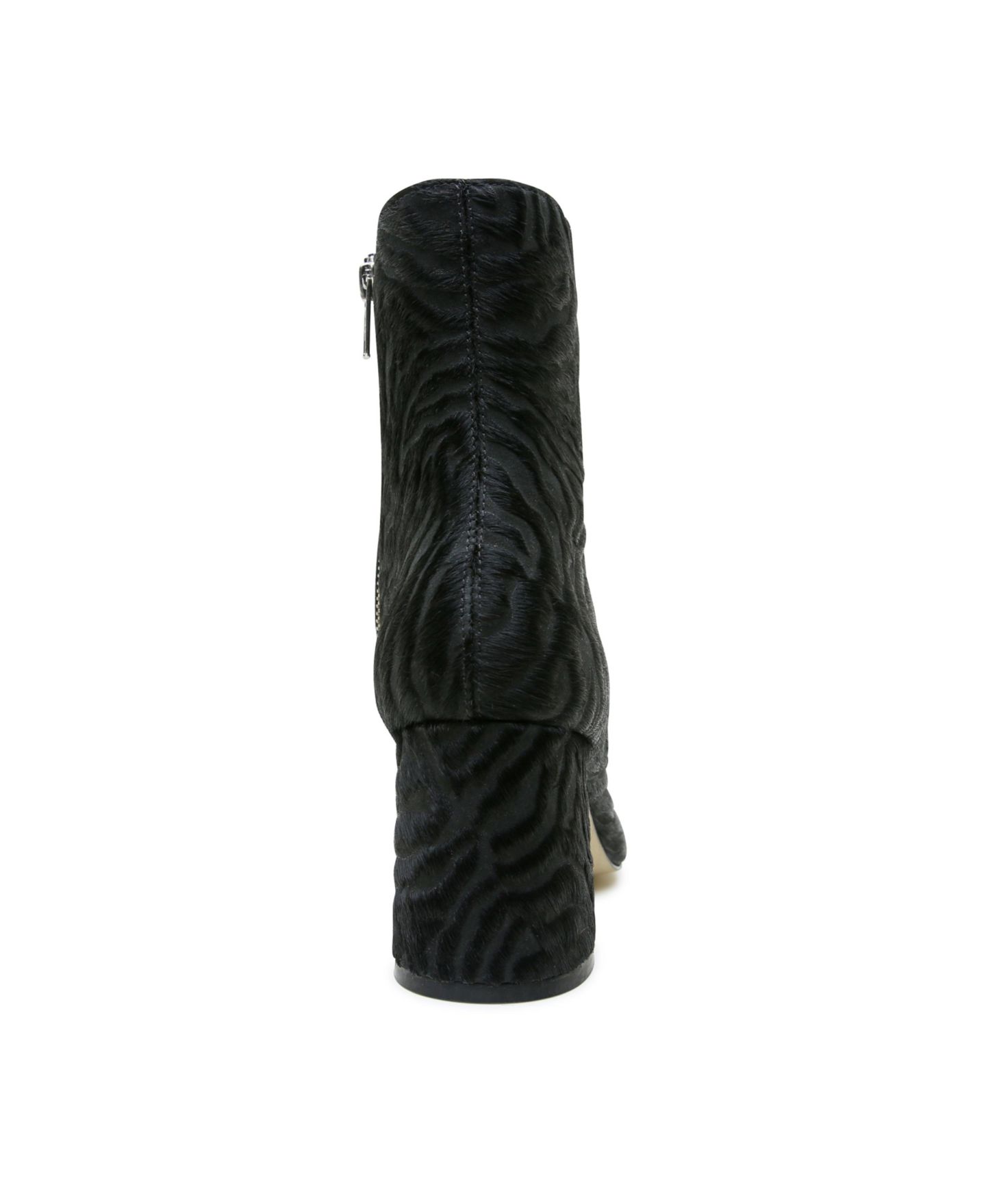 Женские ботинки Alterre Black Hairy Zebra Ankle, цвет: Зебра — фото 5