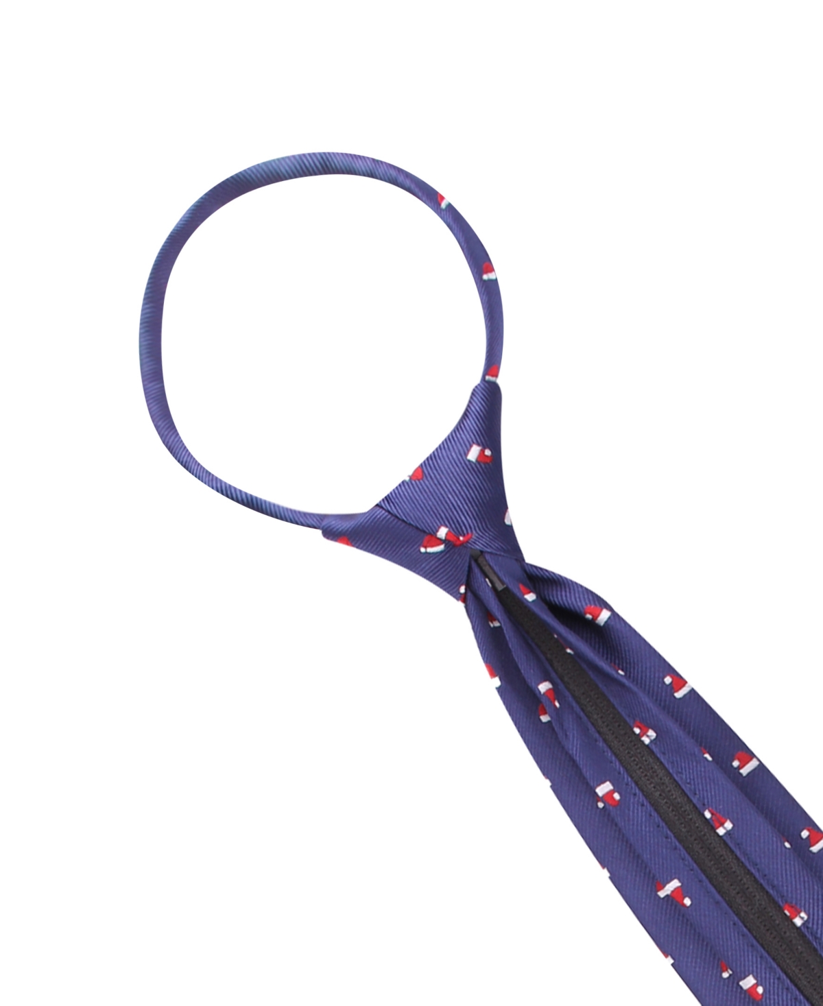 Tommy Hilfiger Boys Santa Hat Pattern Zipper Tie
