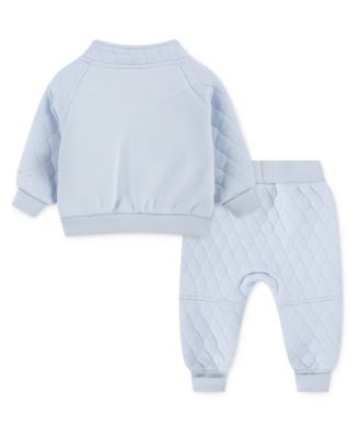 Baby Boys and Girls Readyset Mock Neck Sweatshirt and Joggers, 2-Piece set