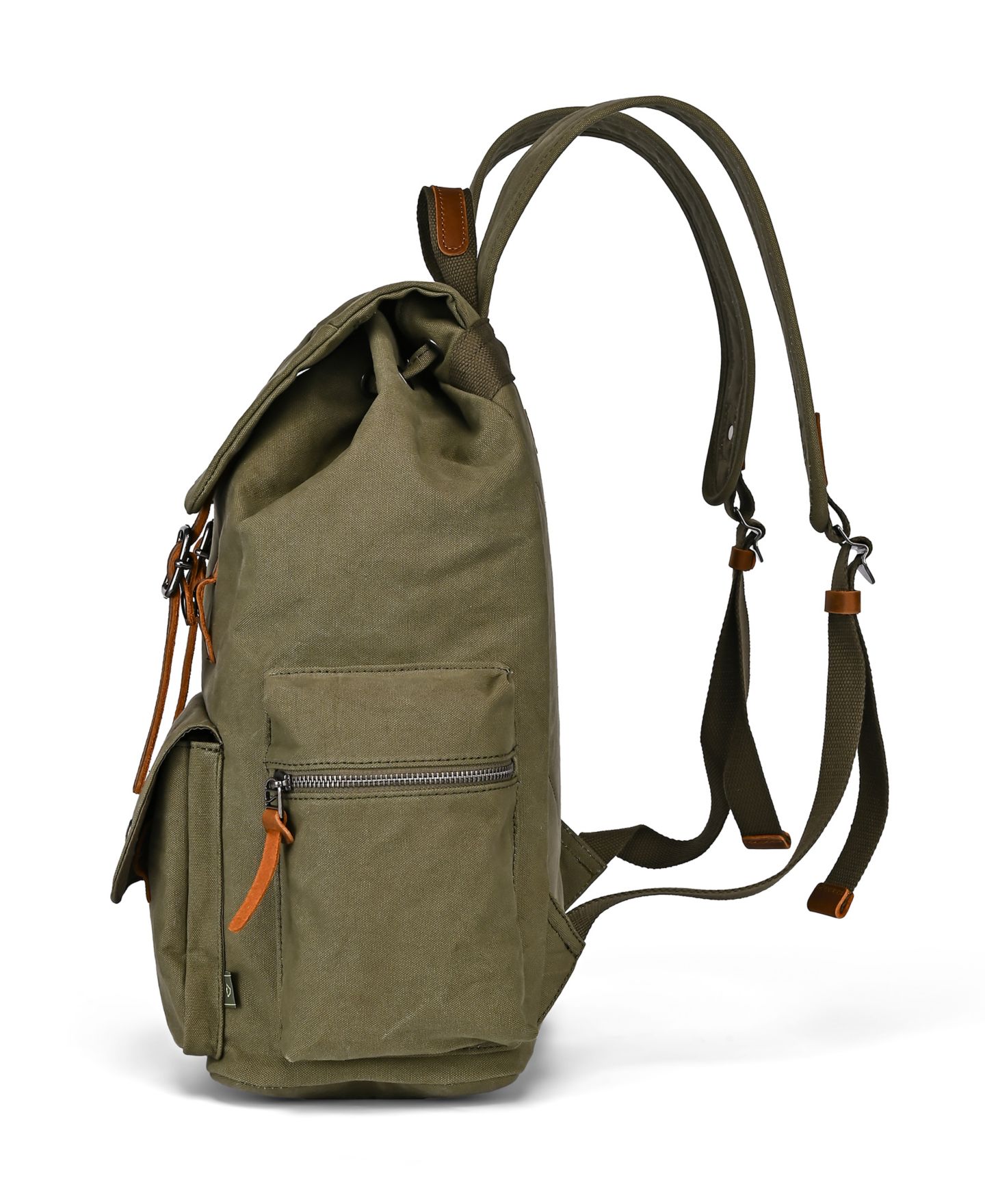 Рюкзак TSD BRAND Coast Ranch Drawstring, цвет: Оливковый — фото 5