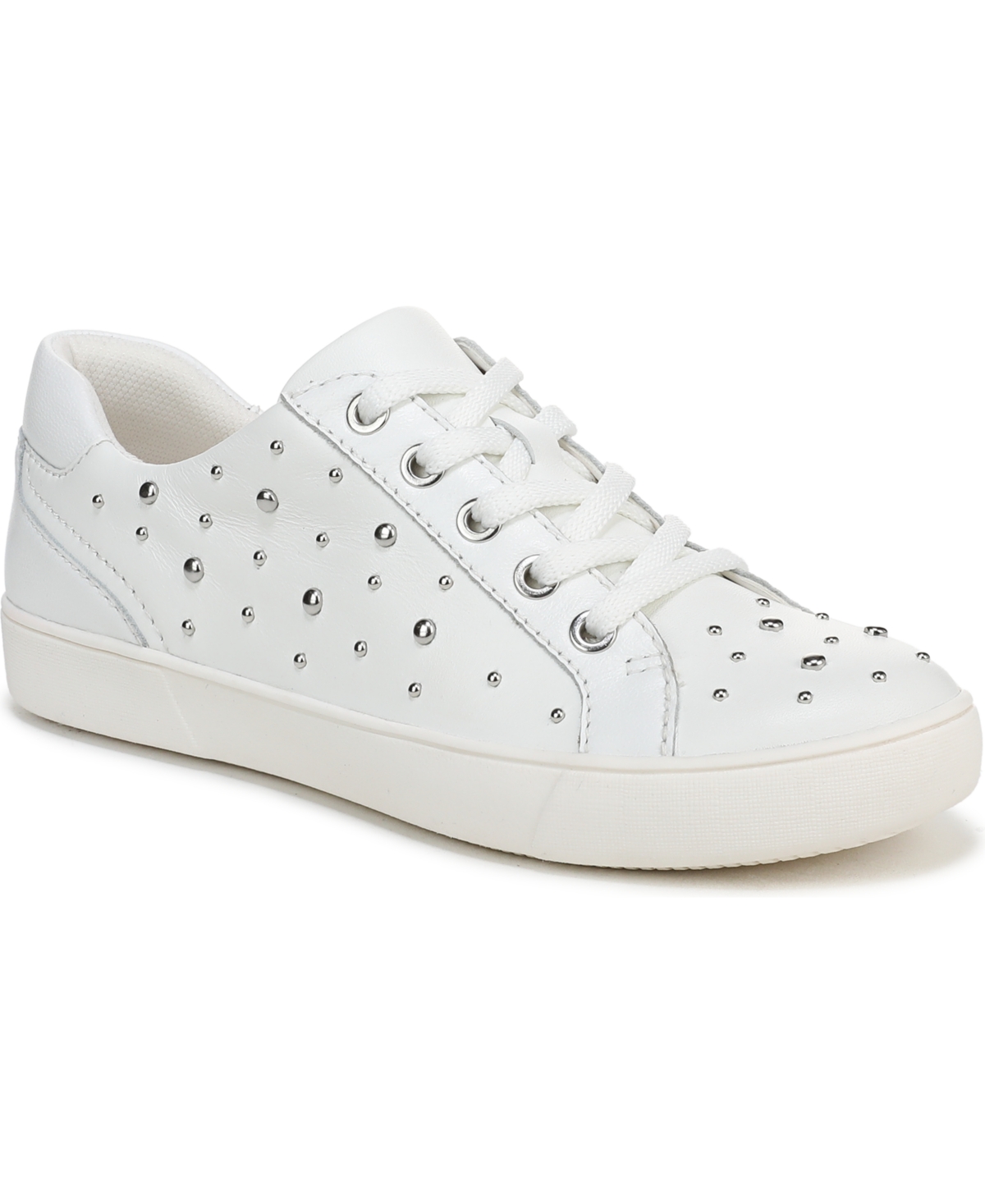Naturalizer Morrison Stud Sneaker In White