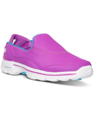 Skechers - Women's GOwalk 3 - Unfold Walking Sneakers from Finish Line