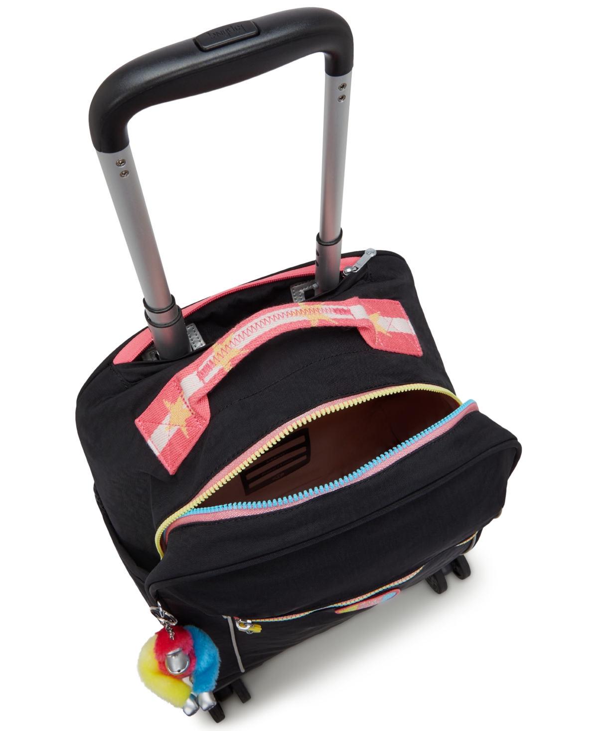 Kipling Mese Small Rolling Backpack In Black