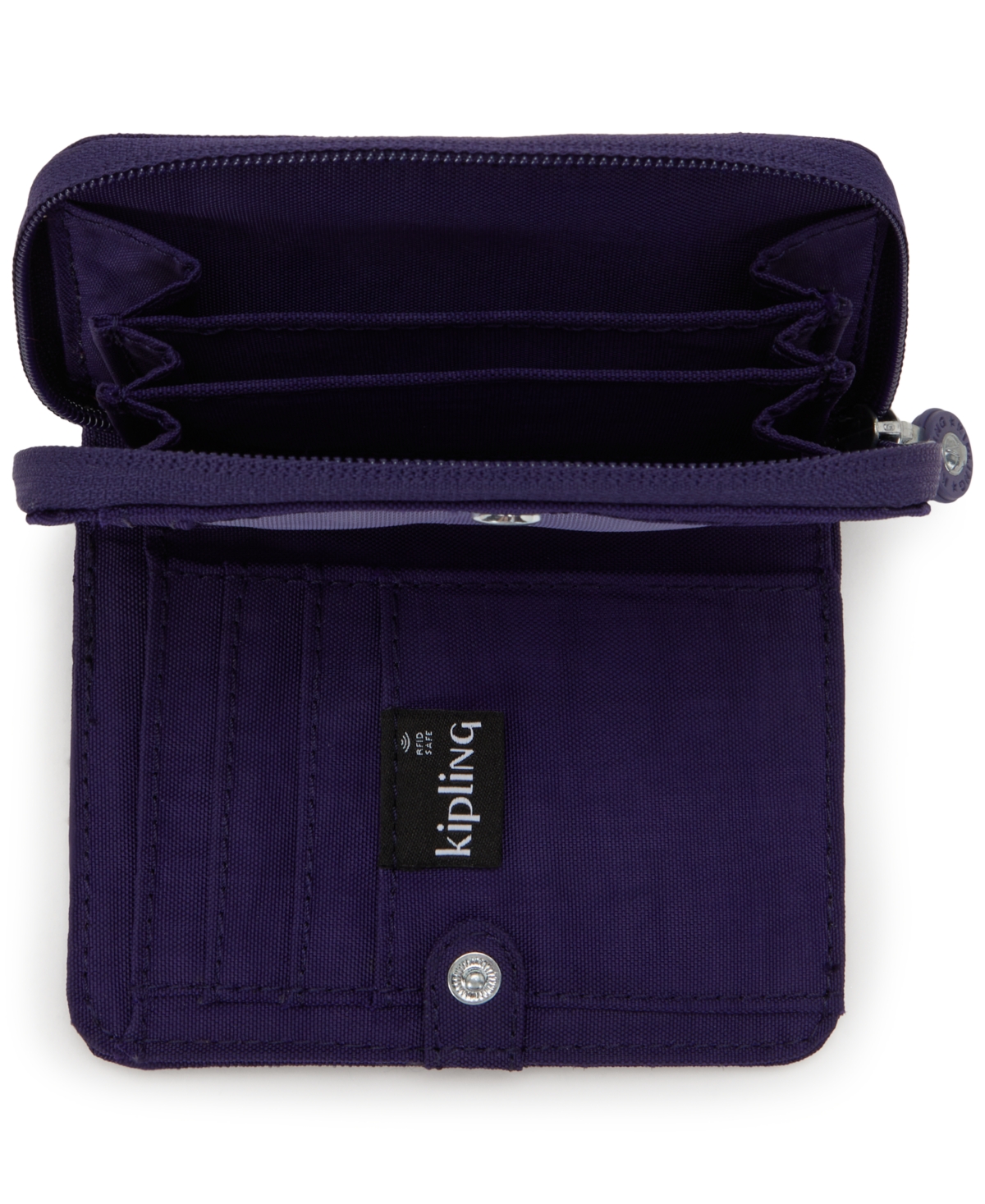 Kipling Money Love Small Wallet In Purple