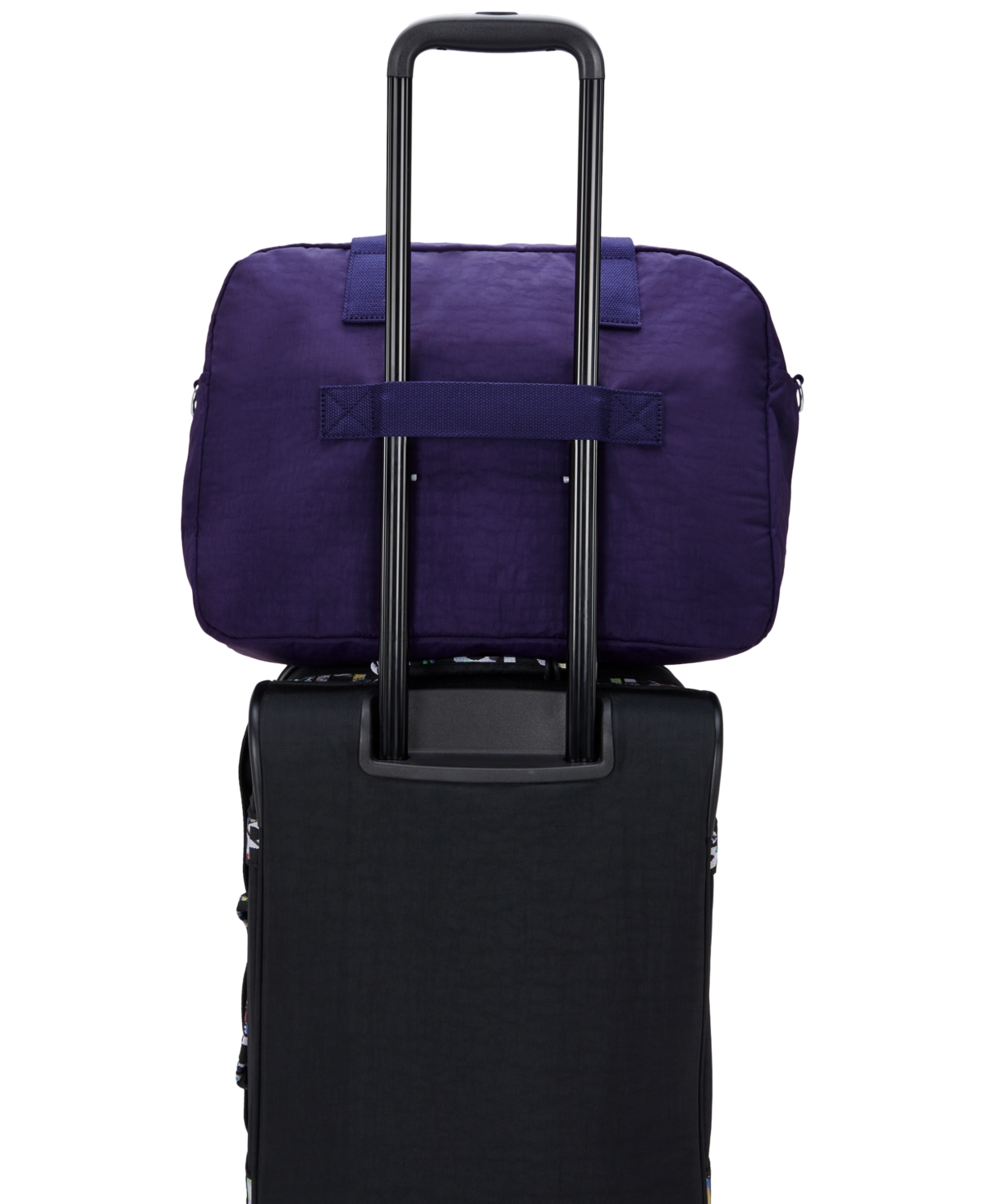 Kipling Defea Extra Large Weekender Duffle Bag In Purple