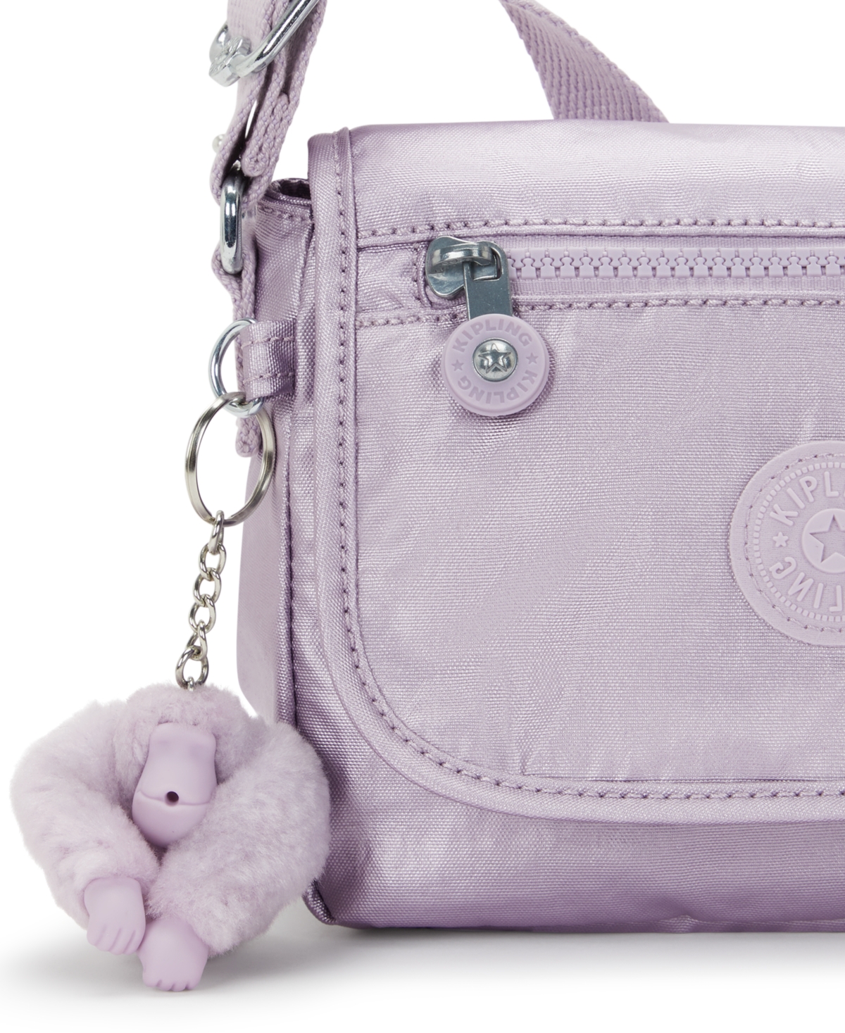 Kipling Sabian Crossbody Mini Bag In Purple