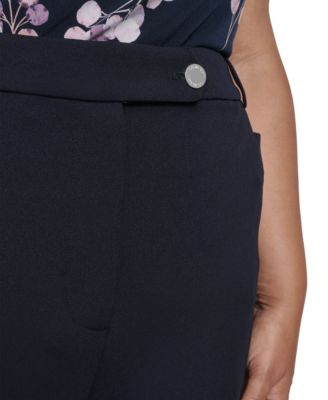 Women's Plus Size High Waist Modern Fit Pants