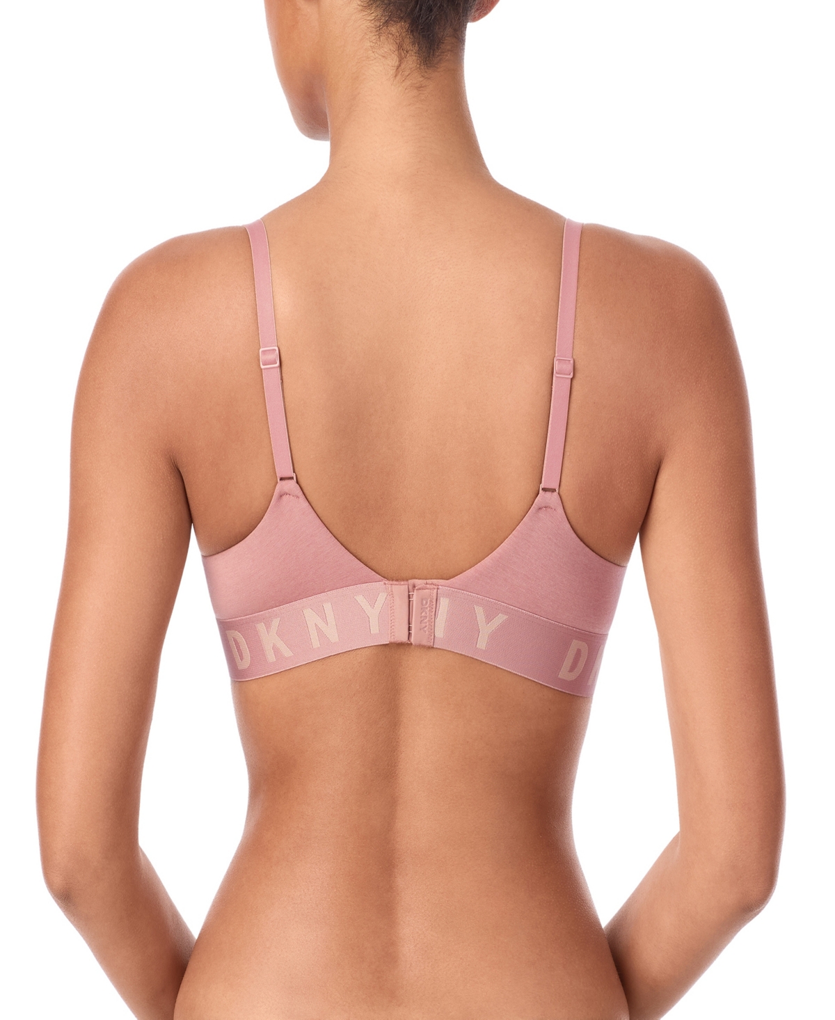 Dkny Women's Cozy Boyfriend T-shirt Bra In Brown