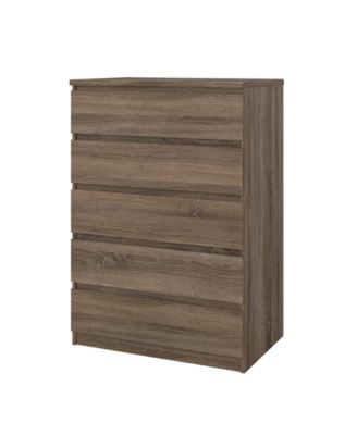 Tvilum - Naia 5-Drawer Chest, Quick Ship