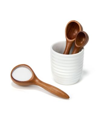 Breaking Bread Measuring Spoons with Canister