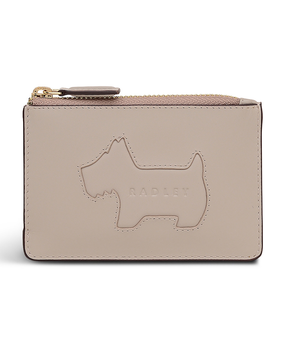 Radley London Hadley Lane Zip Card Coin Holder In Neutral