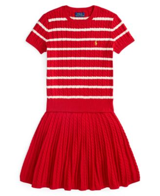 Girls' 7-16 Lunar New Year Sweater and Skirt, 2-Piece Set