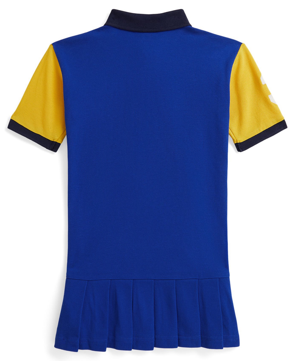 Polo Ralph Lauren Girls 2T-6X Color-Blocked Short-Sleeve Dress