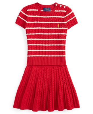 Girls' 2T-6X Lunar New Year Sweater and Skirt, 2-Piece Set