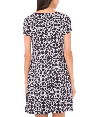 Women's Short-Sleeve Mini Dress