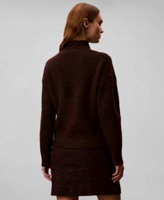 Women's Textured Tweed Mini Skirt