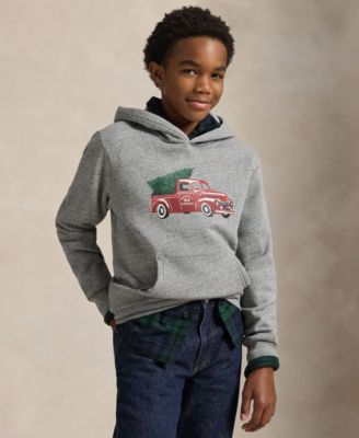 Polo Ralph Lauren - Boys 8-20 Truck-Print Hoodie