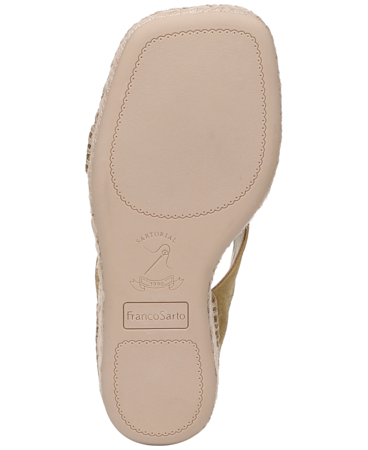 Franco Sarto Women's Farren Square Toe Espadrille Sandals