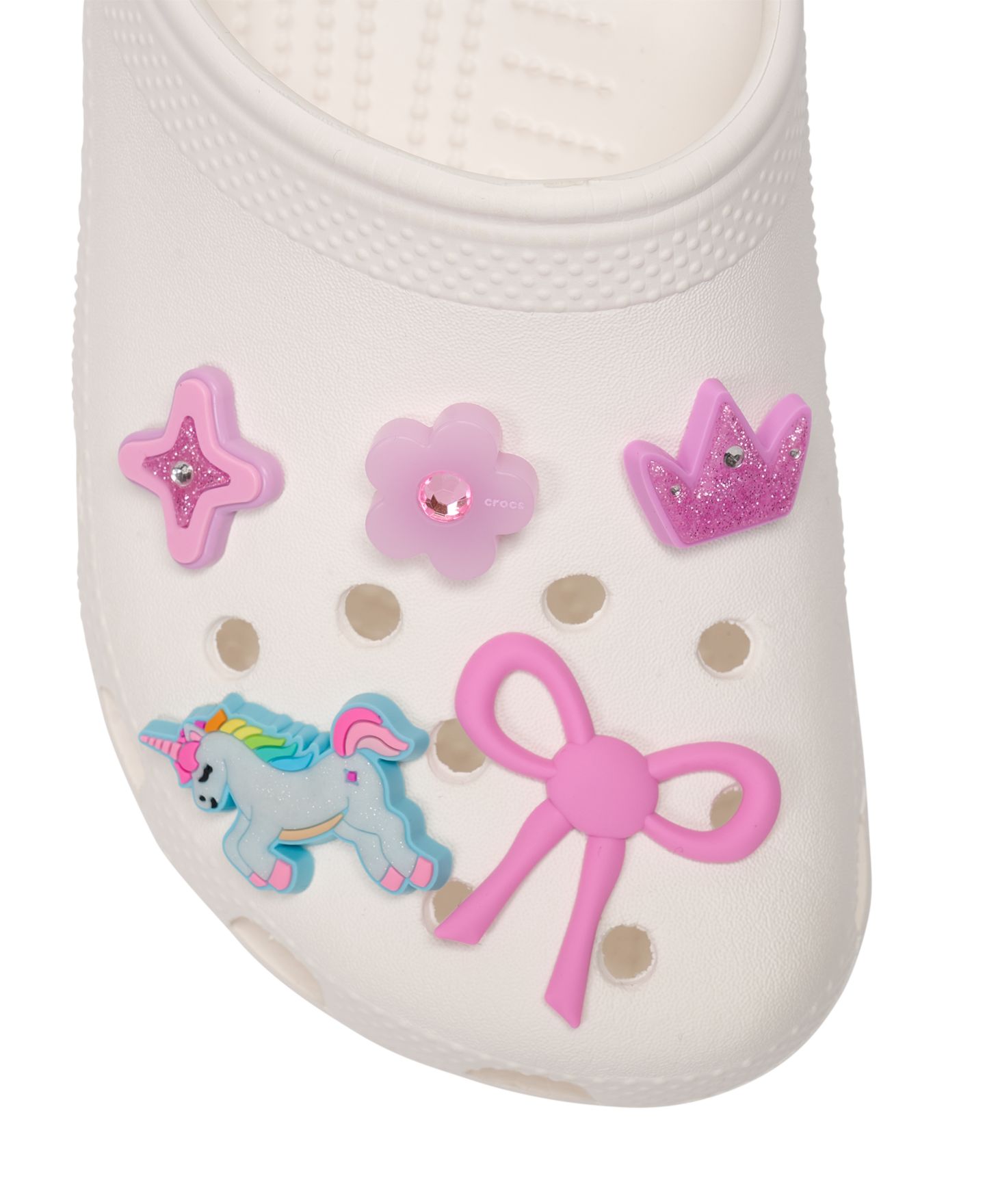 Аксессуары Crocs Girls 5-Pack Jibbitz Sweet Pink Charms, цвет: Разноцветный — фото 7