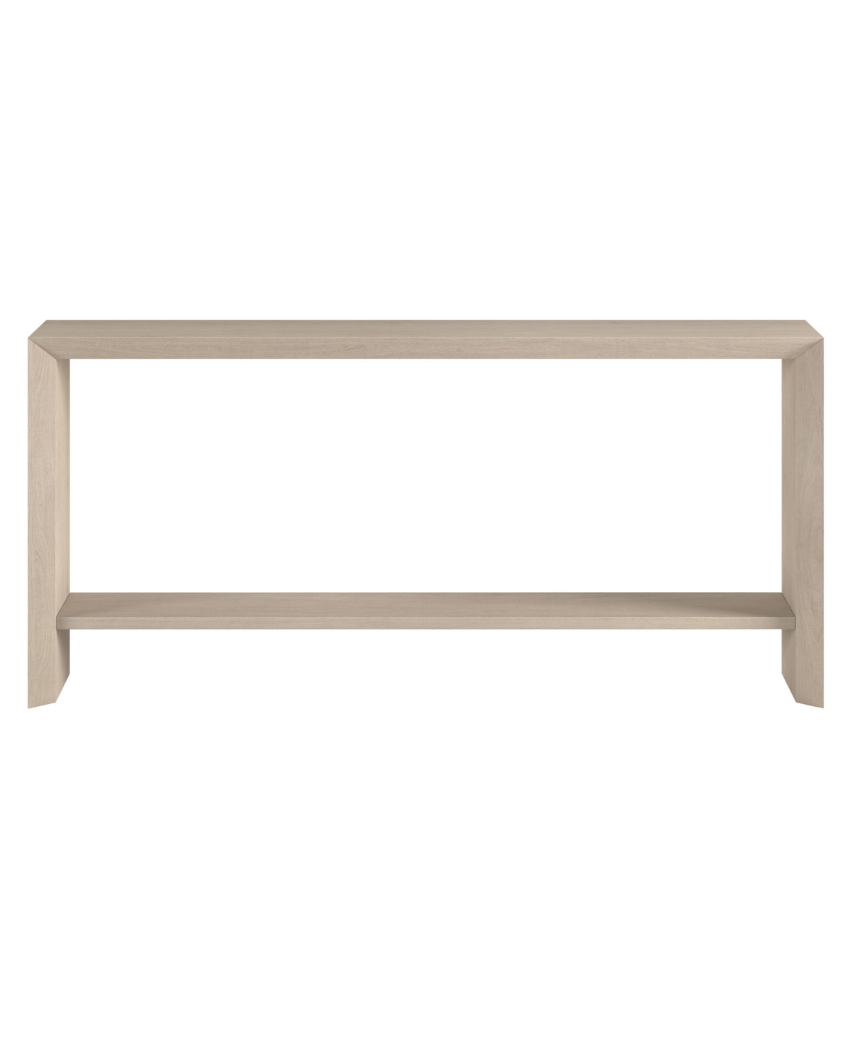Hudson & Canal Osman 64" Wood Wide Rectangular Console Table