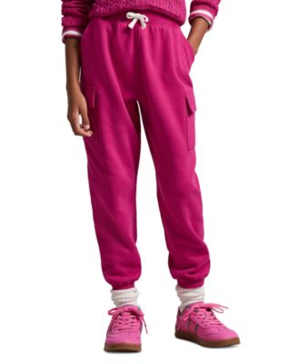 Big Girls Fleece Cargo Pants