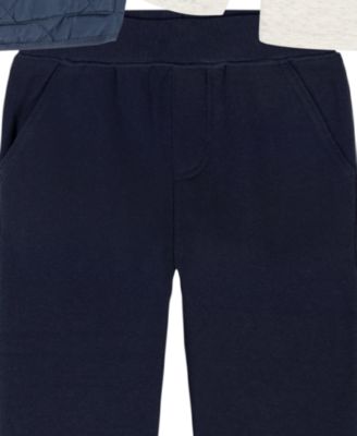 Boys' Toddler 2T-4T Crewneck T-Shirt, Vest and Pants, 3-Piece Set