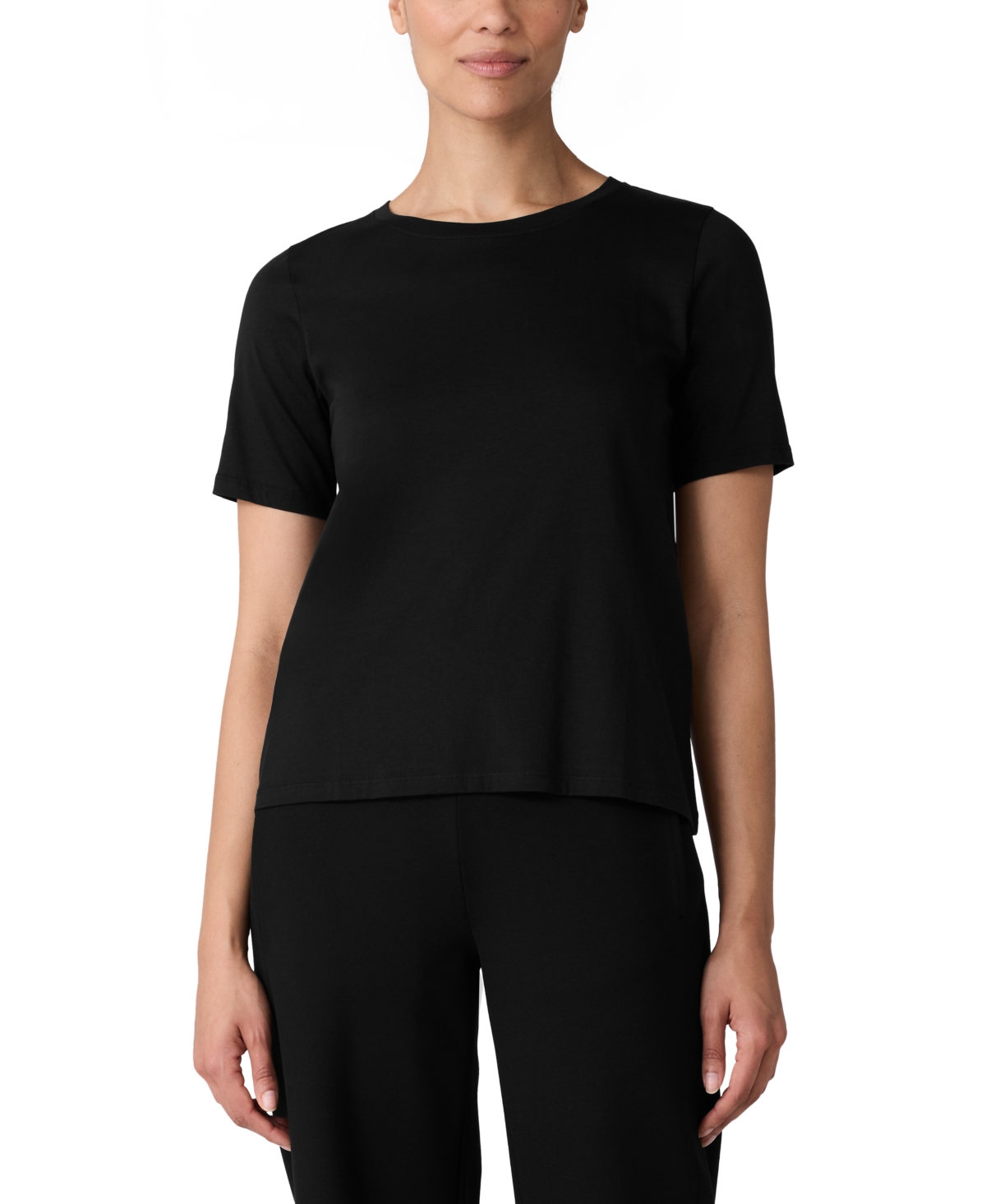 Eileen Fisher Women's Round Neck T-Shirt