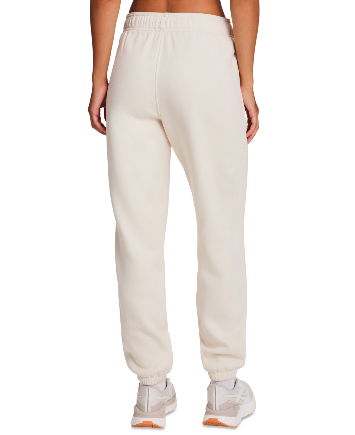 Reebok Women's Relaxed Varsity Joggers In White