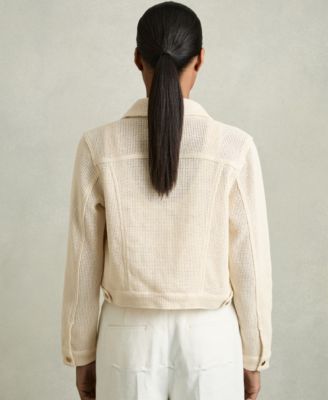 Women's Renzo Textured Trucker Jacket