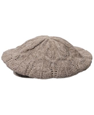 Pointelle Beret Hat