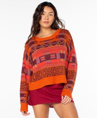 Roxy - Women's Free Spirit Long-Sleeve Sweater