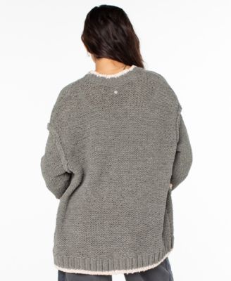 Women's Cozy Cruiser Round Neck Cardigan